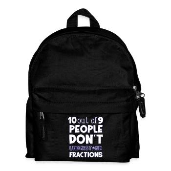 Mathématiques - Sac à dos Enfant - noir - Devant