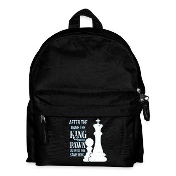 chess - Kids' Backpack - black - Front