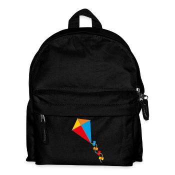 kite - Kids' Backpack - black - Front