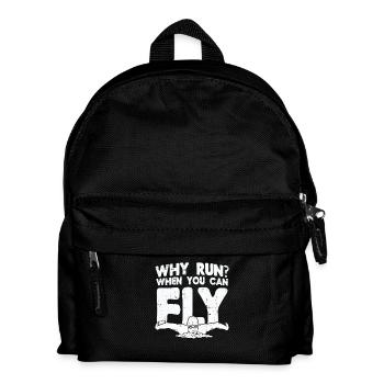 Swimming swimmer gift - Kids' Backpack - black - Front