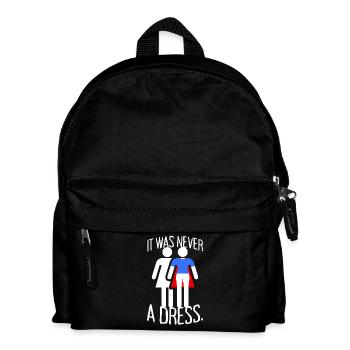 Ce n'était jamais une robe Superhero Girl Power - Sac à dos Enfant - noir - Devant