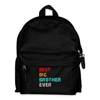 best big brother ever - Kids' Backpack - black - Front
