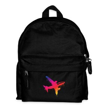 Avion - Sac à dos Enfant - noir - Devant