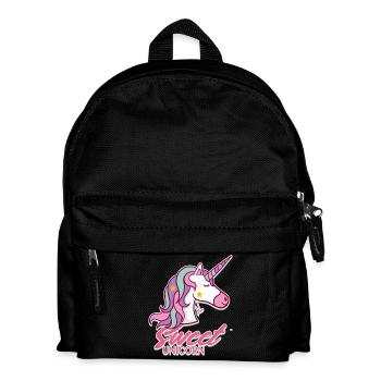 unicorn 2 made by jena2908 - Kids' Backpack - black - Front