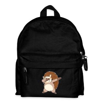 Humour drôle d’animaux sur le hérisson - Sac à dos Enfant - noir - Devant