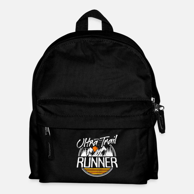 Ultra Trail Running Traillauf Ultra Trail Runner - Kinder Rucksack - Schwarz