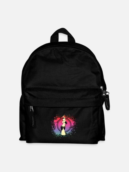 Bauchtanz Design - Kinder Rucksack - Schwarz
