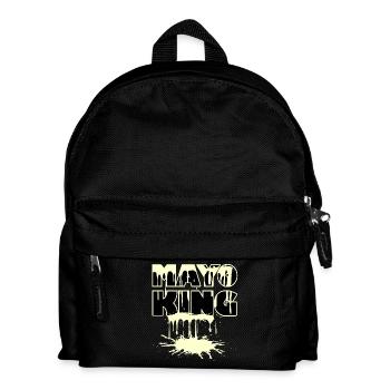 Mayo King - Mayonnaise spilled - Kids' Backpack - black - Front
