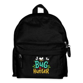 Ladybug insect catcher entomologist - Kids' Backpack - black - Front