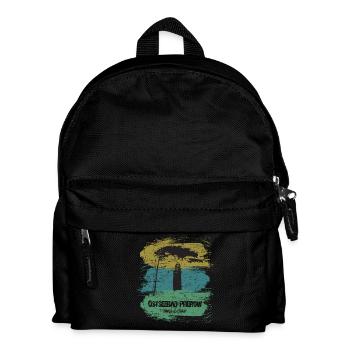 Prerow Ostsee - DarssCoast - Halbinsel Darss - Kinder Rucksack - Schwarz - Vorne