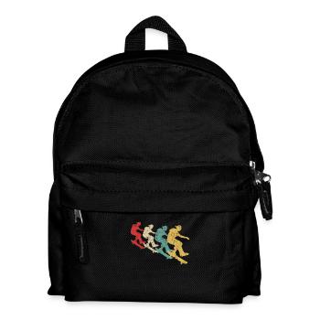Skateboarding Skateboarder Skateboard Retro - Kids' Backpack - black - Front