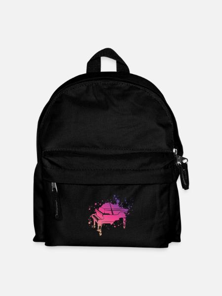 Klavier Splach - Kinder Rucksack - Schwarz