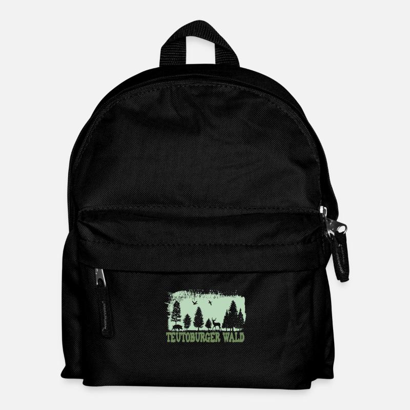Teutoburger Wald - Kinder Rucksack - Schwarz