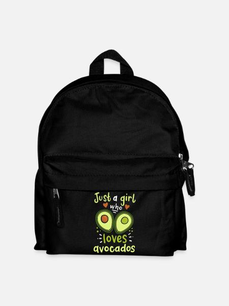 Avocado - Kinder Rucksack - Schwarz