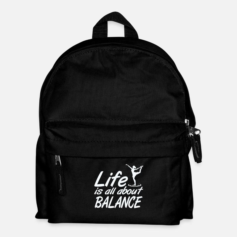 Ice dance balance - Kids' Backpack - black
