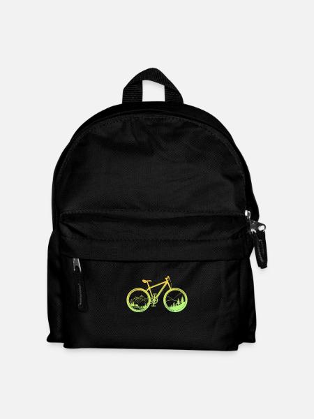 Mountainbike - Kinder Rucksack - Schwarz