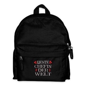Best chef - Kids' Backpack - black - Front