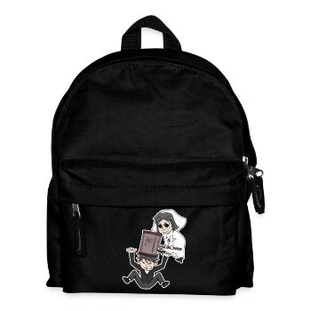 Married funny - Kids' Backpack - black - Front