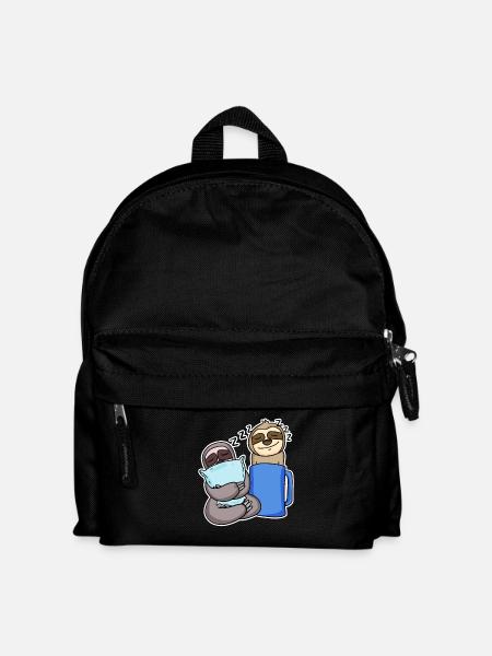 Faultiere - Kinder Rucksack - Schwarz