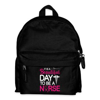 Nurse - Kids' Backpack - black - Front