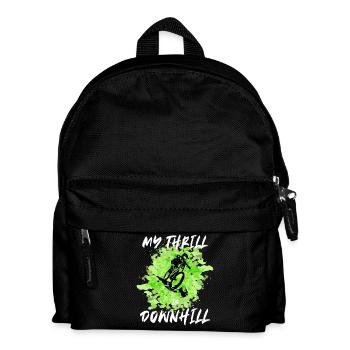 My Thrill is Downhill Mountainbike cadeau - Sac à dos Enfant - noir - Devant