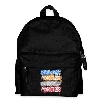 Motocross - Kids' Backpack - black - Front