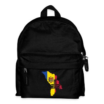 Moldova flag - Kids' Backpack - black - Front