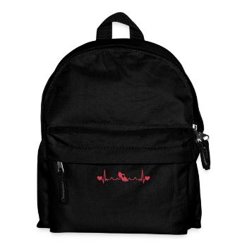 Lateintanzen Tanzschuh Damen Latein Heartbeat Rot - Kinder Rucksack - Schwarz - Vorne