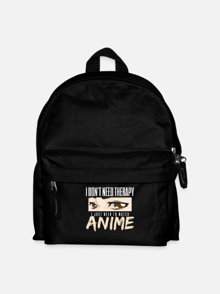 anime - Kids' Backpack - black