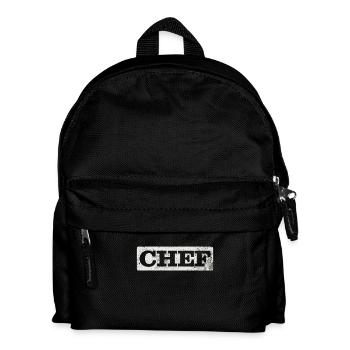 Chef Cook Hobby Chef - Kids' Backpack - black - Front