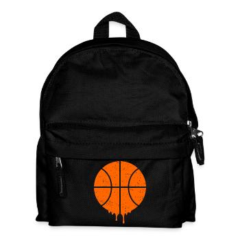 Basketball Ball - Kids' Backpack - black - Front