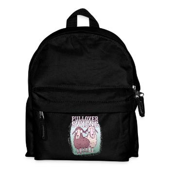 Sweaterswiene Plattdeutsch East Frisian Sheep - Kids' Backpack - black - Front