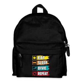 Plongée sous-marine - Sac à dos Enfant - noir - Devant