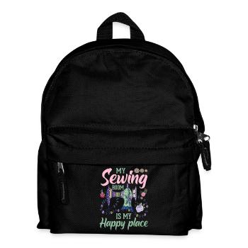 sew - Kids' Backpack - black - Front