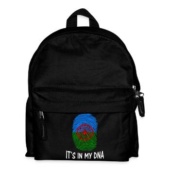 roman people flag or styago le romanian gift idea - Kids' Backpack - black - Front