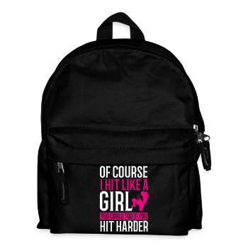 Kickboxing Boxing Kickboxing Thai Boxing - Kids' Backpack - black - Front