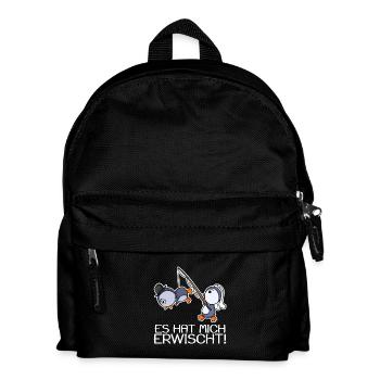 Es Hat Mich Erwischt! Junggesellenabschied - Kinder Rucksack - Schwarz - Vorne