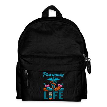 Apotheker Pharmacy Life Apotheke Pharmazie Student - Kinder Rucksack - Schwarz - Vorne