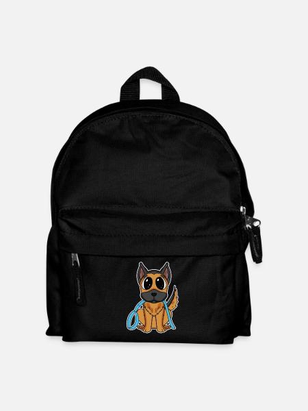German Shepherd - Kids' Backpack - black