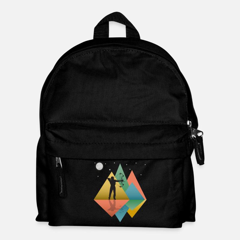 Bogenschießen Herren - Compound Bogen - Kinder Rucksack - Schwarz