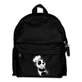 Boiling Baby Panda - Kids' Backpack - black - Front