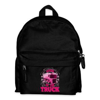 Truck driver - Kids' Backpack - black - Front