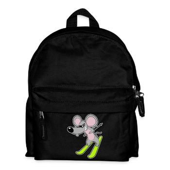Ski Souris - Sac à dos Enfant - noir - Devant