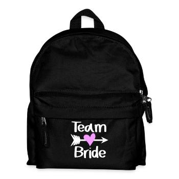 La mariée de l’équipe - Sac à dos Enfant - noir - Devant