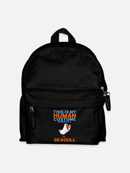 La mouette - Sac à dos Enfant - noir