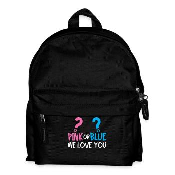 Gender Reveal Party - Kinder Rucksack - Schwarz - Vorne