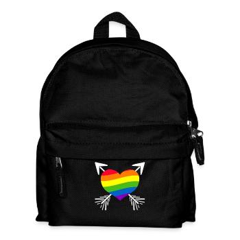 Arc-en-ciel - Sac à dos Enfant - noir - Devant
