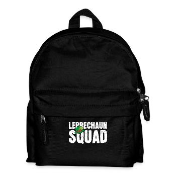 St. Patrick's Day Kobold Irisch - Kinder Rucksack - Schwarz - Vorne