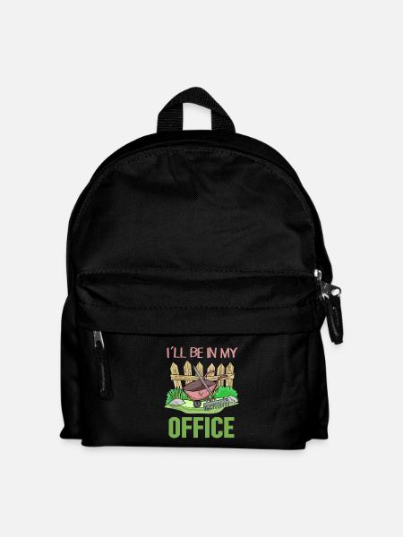 Garden Gardening Gardener - Kids' Backpack - black