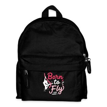 Aerial Yoga Born To Fly Pour voler Naissance Tissu - Sac à dos Enfant - noir - Devant